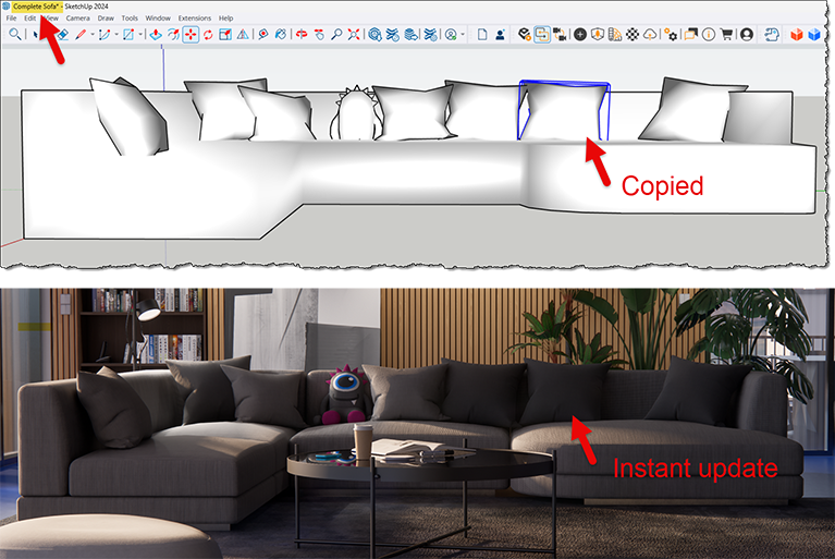 Working in new external model SU