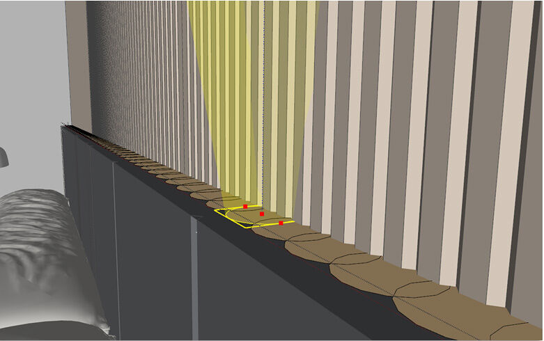 Creating an LED lighting affect in Enscape