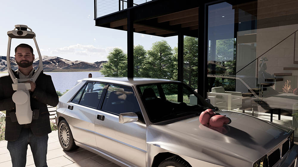 Enscape car color changes version 1
