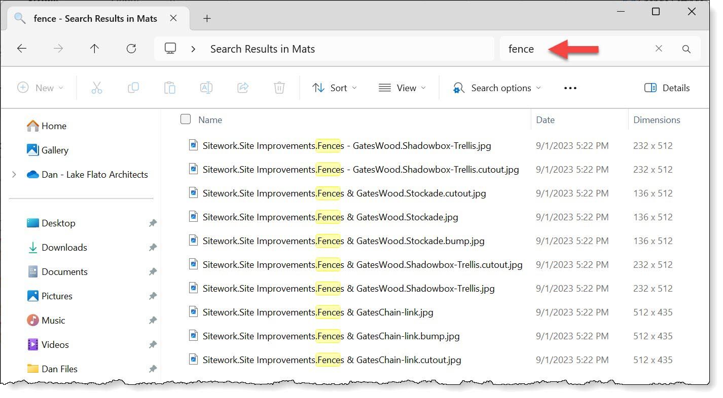 Revit-Provided Material Options for Enscape Users